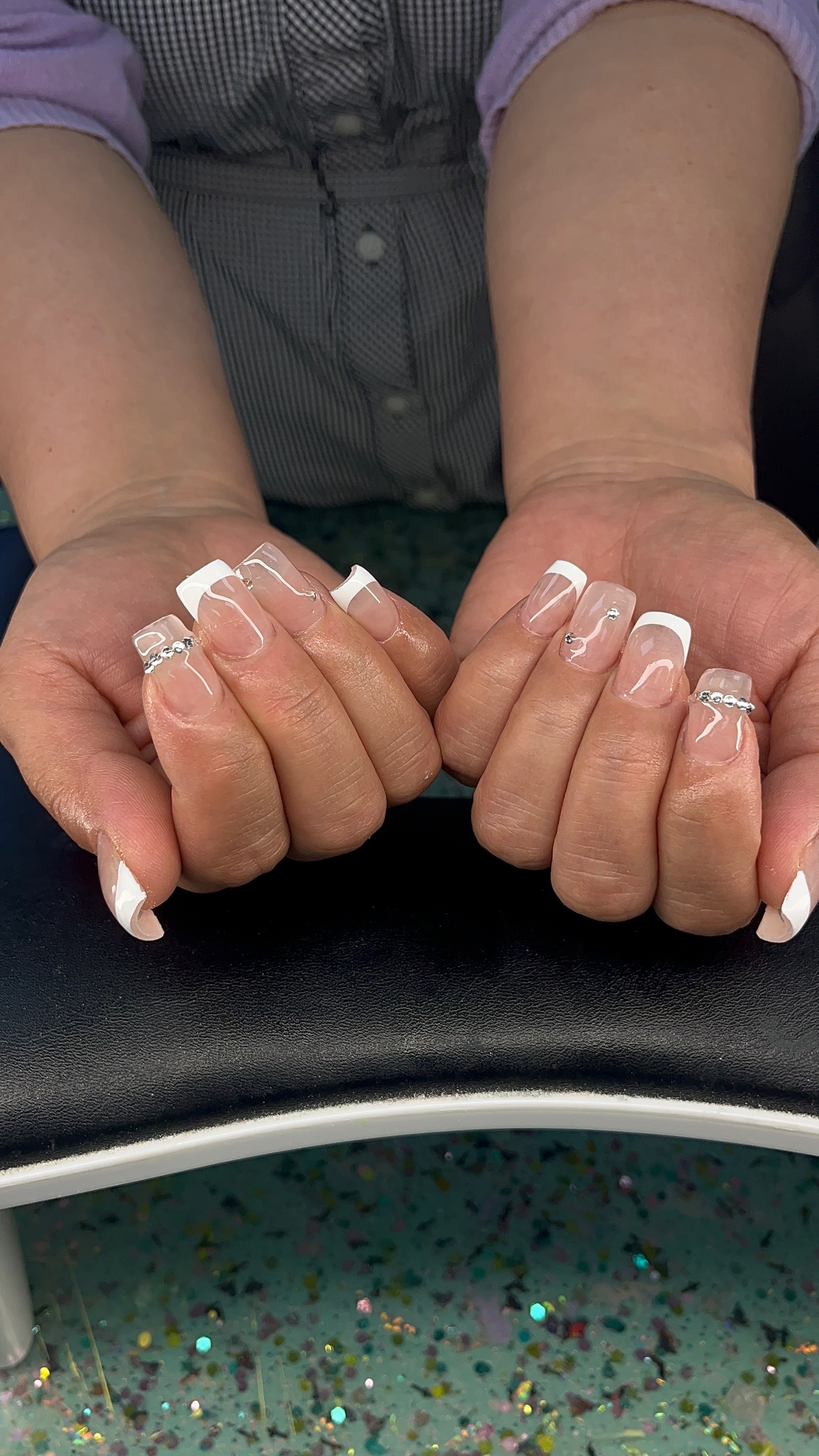 Piper nail art portfolio photo 06 featuring acrylic, Gel-X, manicure, or almond-shape nail work.
