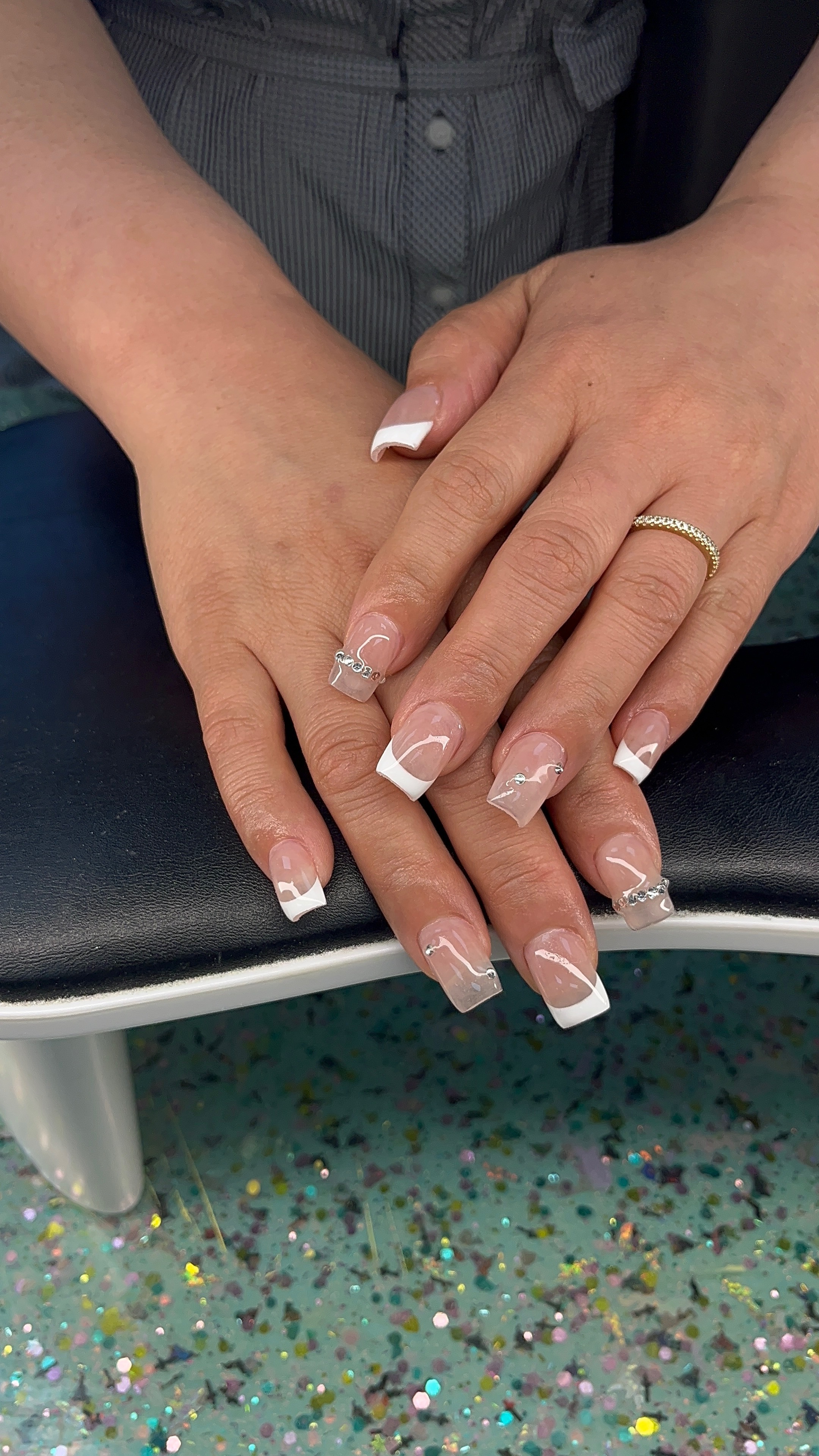 Piper nail art portfolio photo 07 featuring acrylic, Gel-X, manicure, or almond-shape nail work.