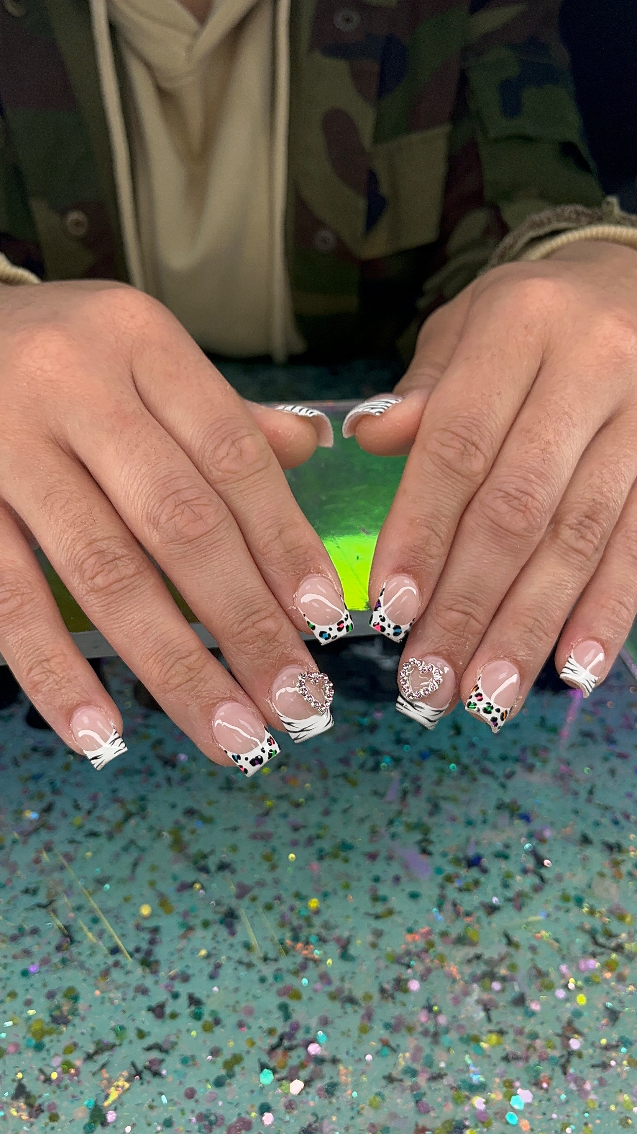 Piper nail art portfolio photo 12 featuring acrylic, Gel-X, manicure, or almond-shape nail work.